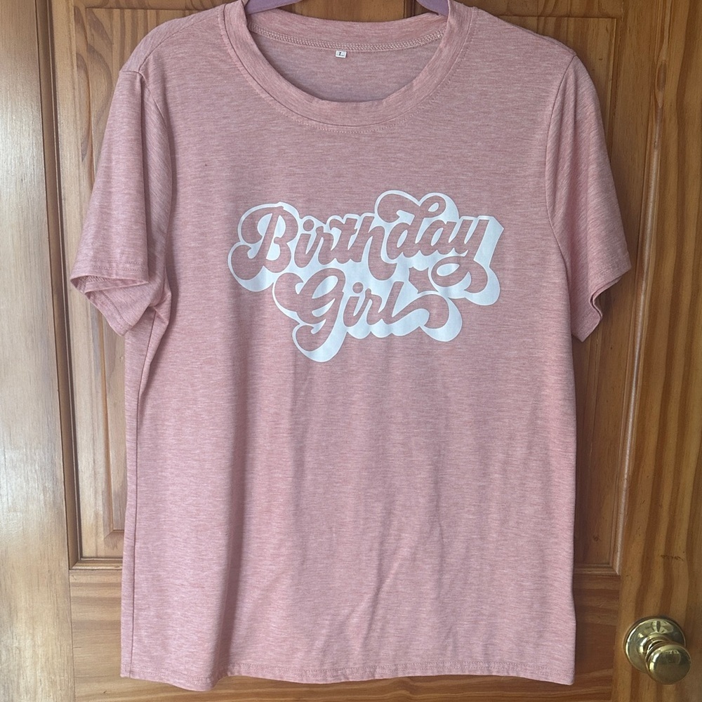 Birthday Girl Pink T-Shirt